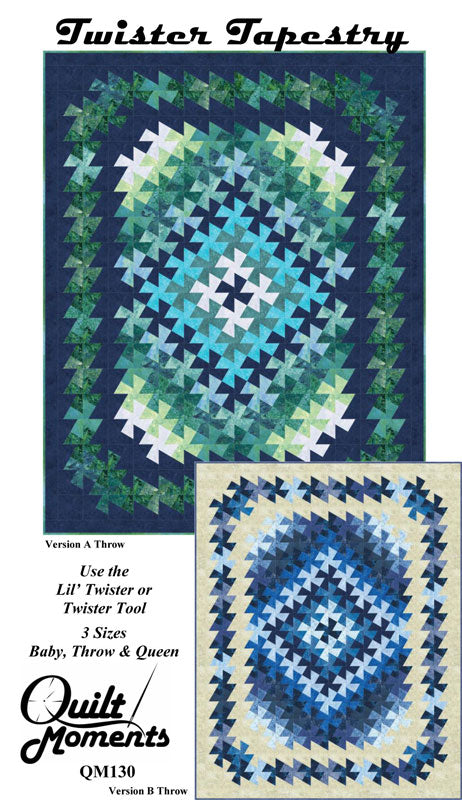 Twister Tapestry Pattern by Quilt Moments