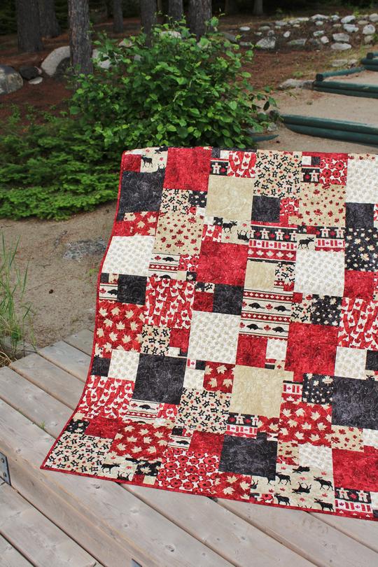 Quarter Sections Quilt Pattern by Highway 10 Designs