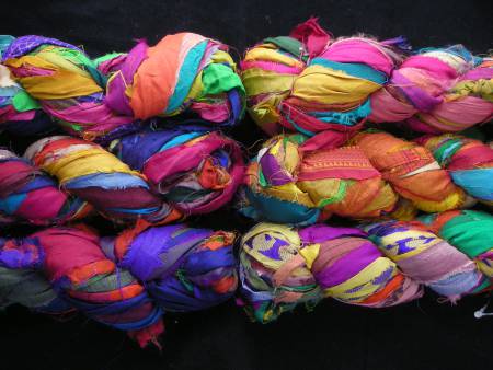 Recycled Silk Sari Ribbon (45-50 yd)