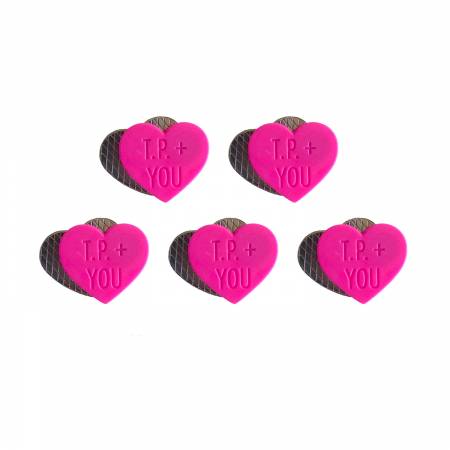 Pink Hearts by Tula Pink for Sew Tites - TP + YOU = <3