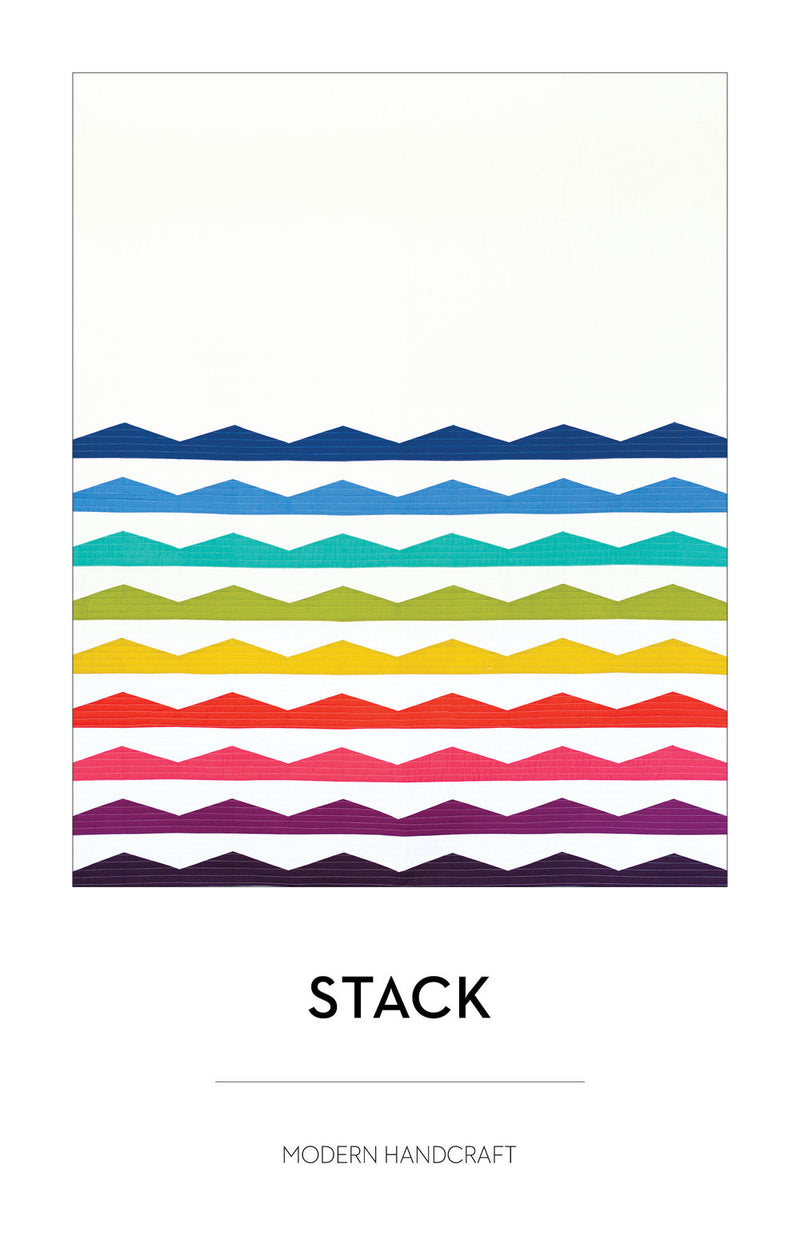 Stack Quilt Pattern by Modern Handcraft