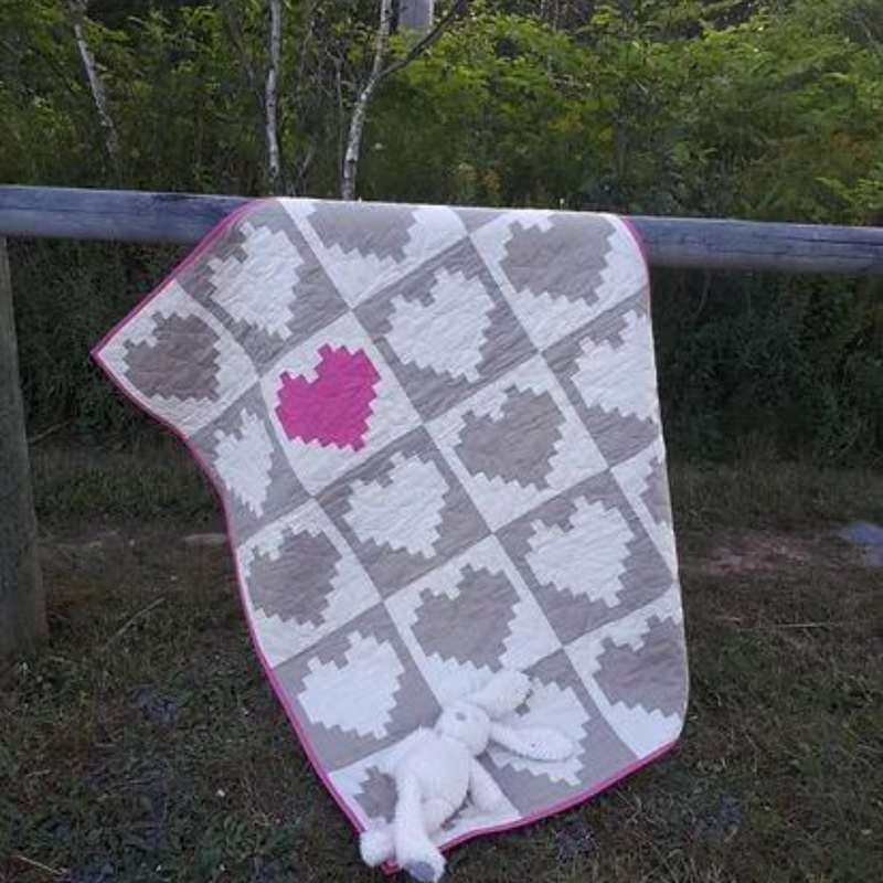 Baby Love Quilt Pattern by Wild Daisy Quilts