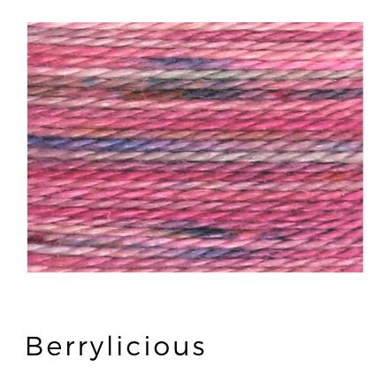 Berrylicious (52) - Acorn Premium Hand-Dyed 8 wt Hand Stitching Thread - 20 yds