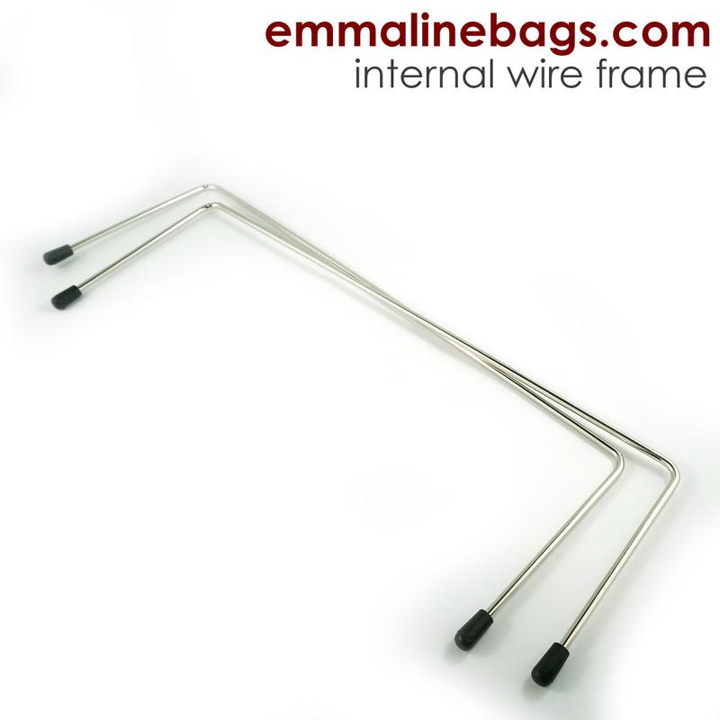 1 Pair Style "B" Internal Wire Frames by Emmaline Bags