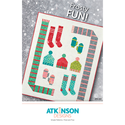 Frosty FUN! Quilt Pattern by Atkinson Designs