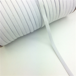 1/8" (3 mm) White Elastic - 400m Spool
