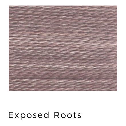 Exposed Roots (40) - Acorn Premium Hand-Dyed 8 wt Hand Stitching Thread - 20 yds