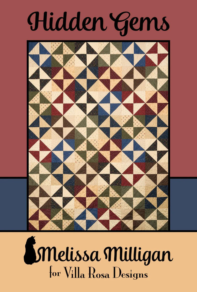 Hidden Gems Quilt Pattern by Villa Rosa Designs