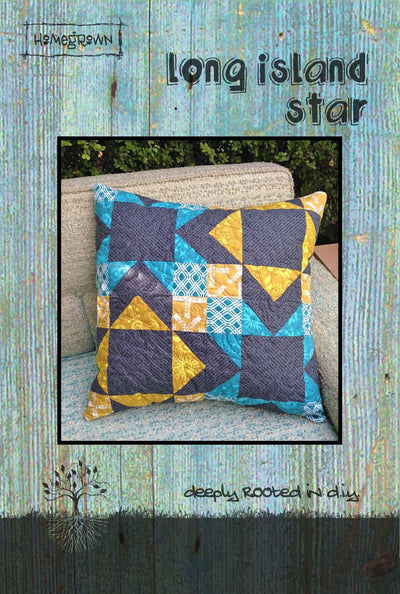 Long Island Star Pillow Pattern by Villa Rosa Designs