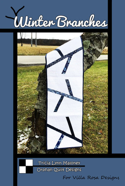 Winter Branches Table Runner Pattern by Villa Rosa Designs