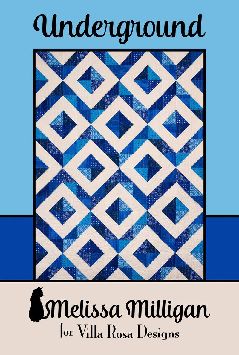 Underground Quilt Pattern by Villa Rosa Designs