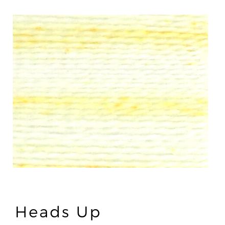 Heads Up (12) - Acorn Premium Hand-Dyed 8 wt Hand Stitching Thread - 20 yds