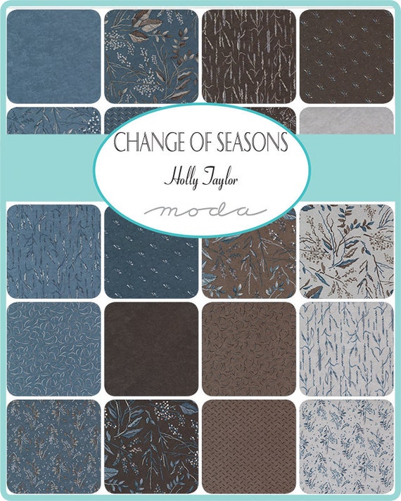 Cement (56863-15) - Change Of Seasons By Holly Taylor For Moda Fabrics - $19.99/m ($18.65/yd)