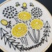 Be Kind Dandelion Embroidery Kit By Hook, Line & Tinker