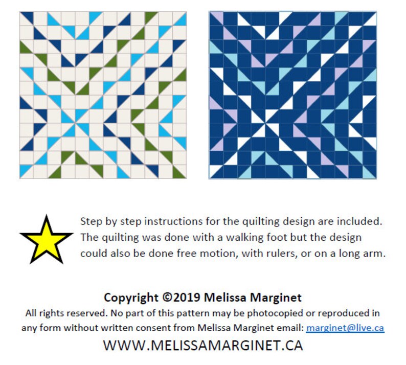 Breeze Quilt Pattern by Melissa Marginet