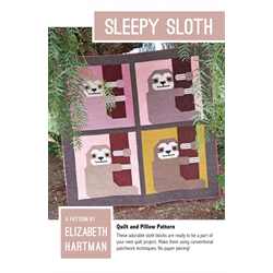The Sleepy Sloth Pattern by Elizabeth Hartman