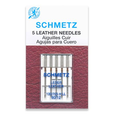 Schmetz Leather Needles - 5 pc - Size 80/12
