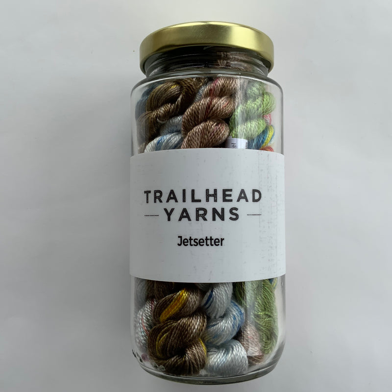 Jet Setter Collection - Acorn Threads by Trailhead Yarns