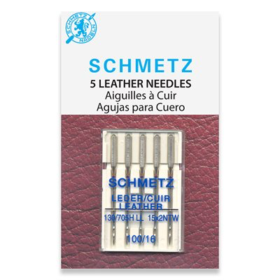 Schmetz Leather Needles - 5 pc - Size 100/16
