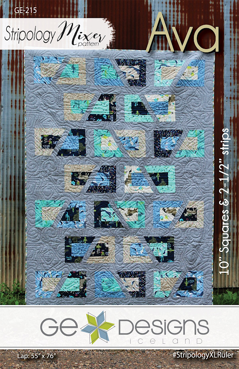 Ava Quilt Pattern by Gudrun Erla for GE Designs