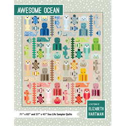 Awesome Ocean Pattern by Elizabeth Hartman