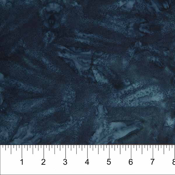 Deep Blue (81300-46) - Shadows By Banyan Batiks For Northcott Fabrics - $16.96/m ($15.65/yd)
