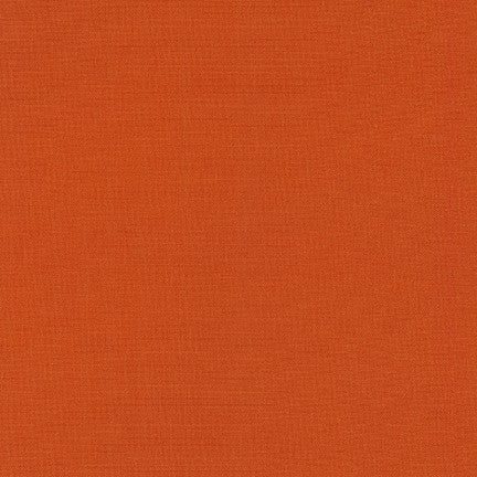 Terracotta (482) - Kona Cotton Solids by Robert Kaufman - $12.96/m ($11.96/yd)