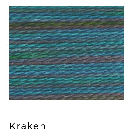 Kraken (96) - Acorn Premium Hand-Dyed 8 wt Hand Stitching Thread - 20 yds
