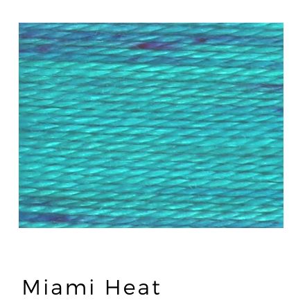 Miami Heat (99) - Acorn Premium Hand-Dyed 8 wt Hand Stitching Thread - 20 yds