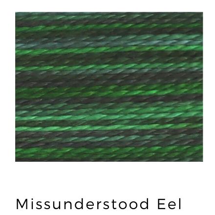 Missunderstood Eel (92) - Acorn Premium Hand-Dyed 8 wt Hand Stitching Thread - 20 yds