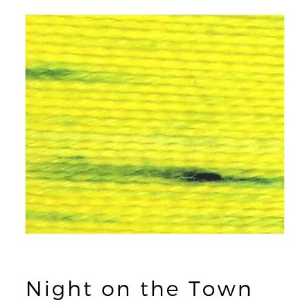 Night On The Town (73) - Acorn Premium Hand-Dyed 8 wt Hand Stitching Thread - 20 yds