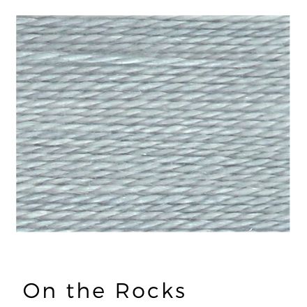 On The Rocks (22) - Acorn Premium Hand-Dyed 8 wt Hand Stitching Thread - 20 yds