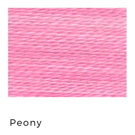 Peony (48)- Acorn Premium Hand-Dyed 8 wt Hand Stitching Thread - 20 yds
