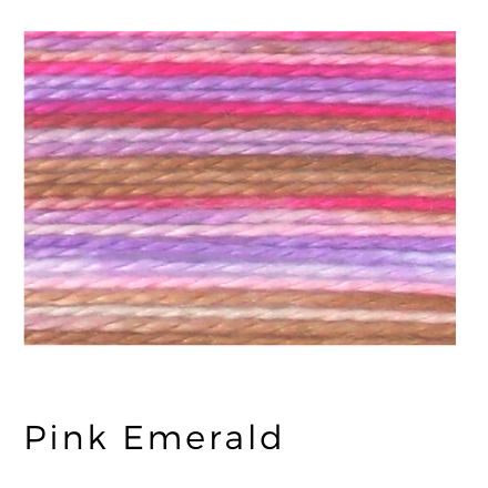 Pink Emerald (51)- Acorn Premium Hand-Dyed 8 wt Hand Stitching Thread - 20 yds