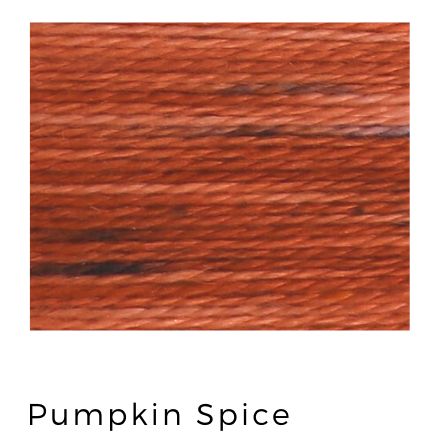 Pumpkin Spice (64) - Acorn Premium Hand-Dyed 8 wt Hand Stitching Thread - 20 yds
