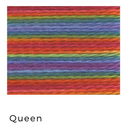 Queen (135)- Acorn Premium Hand-Dyed 8 wt Hand Stitching Thread - 20 yds
