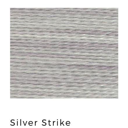 Silver Strike (21) - Acorn Premium Hand-Dyed 8 wt Hand Stitching Thread - 20 yds