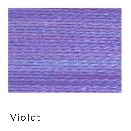 Violet (122) - Acorn Premium Hand-Dyed 8 wt Hand Stitching Thread - 20 yds