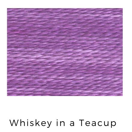 Whiskey In A Teacup (129) - Acorn Premium Hand-Dyed 8 wt Hand Stitching Thread - 20 yds